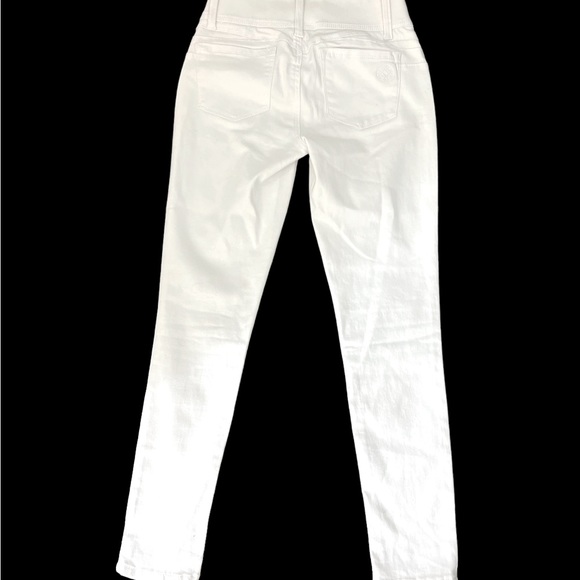 LAURIE FELT SILKY CURVE SKINNY WHITE JEANS WITH VITAL STRETCH TECHNOLOGY XXS - Picture 5 of 16